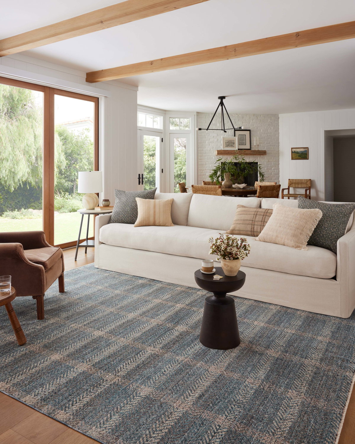 Angela Rose x Loloi Ember Rug, 2'3" length x 3'10" width View 2