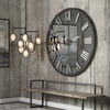 Amelie Large Bronze Wall Clock, by Uttermost, 60" width x 60" height x 2.37" depth thumbnail 2