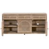 Cane Media Sideboard, Cabinets & Sideboard by Essentials for Living, 63" width x 31.5" height x 18" depth thumbnail 3
