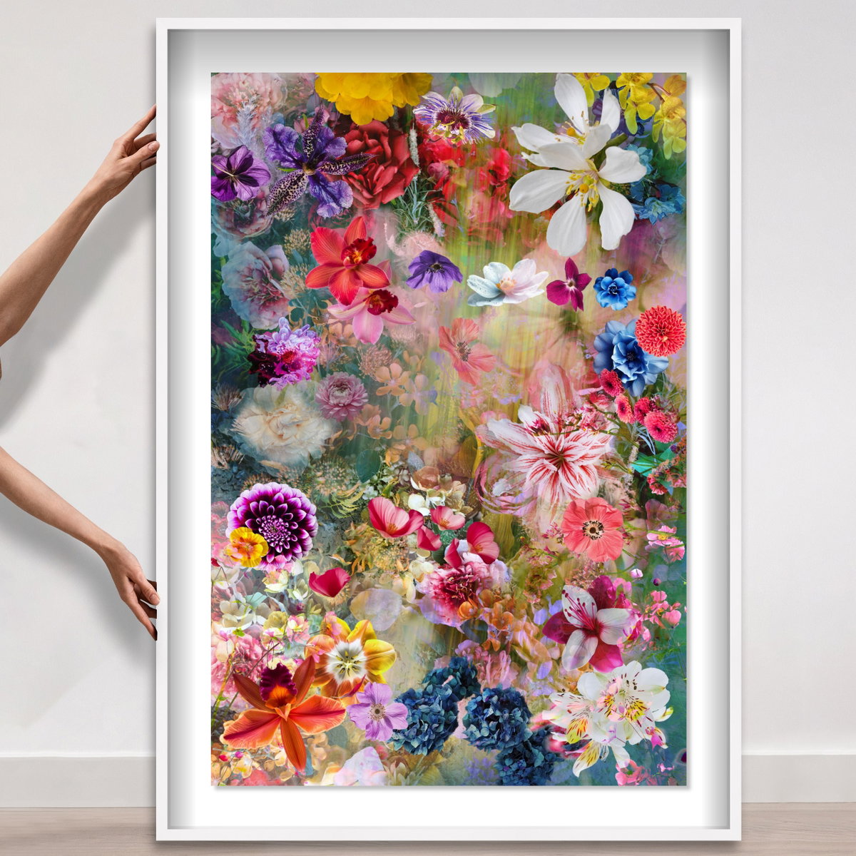 Azlan Bloom Floral (No Embellishment), Art by Oliver Gal,  30x45 View 5