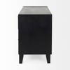 Alvin  Wood with Metal Framing Accent Cabinet, Cabinets & Chest by Mercana, 34.5" length x 21.5" width x 30" height thumbnail 8