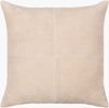 Corduroy Quarters Accent Pillow, Decorative Pillow by Surya, 18" length x 18" width thumbnail
