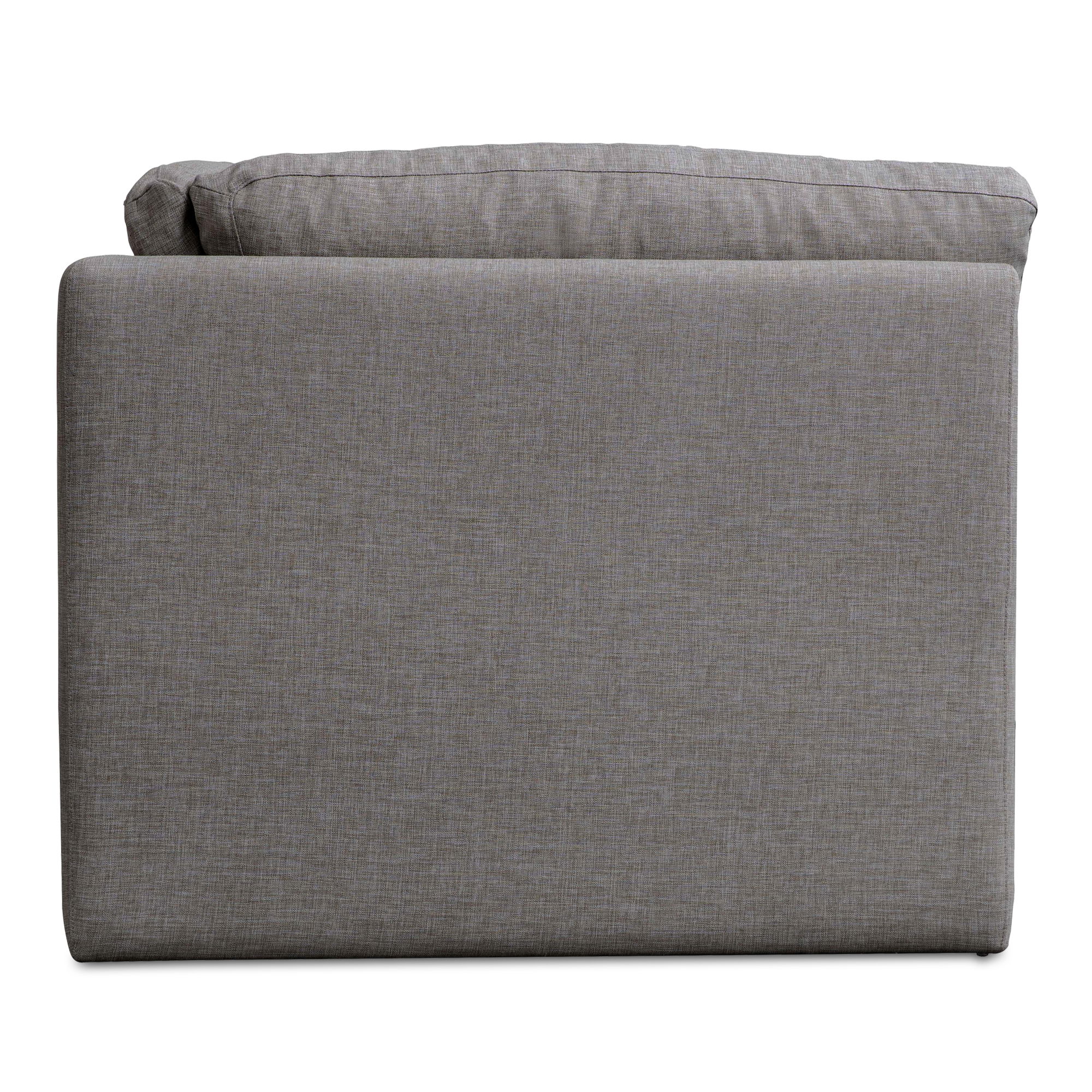 Miles Outdoor Corner Speckled Light Grey large image 