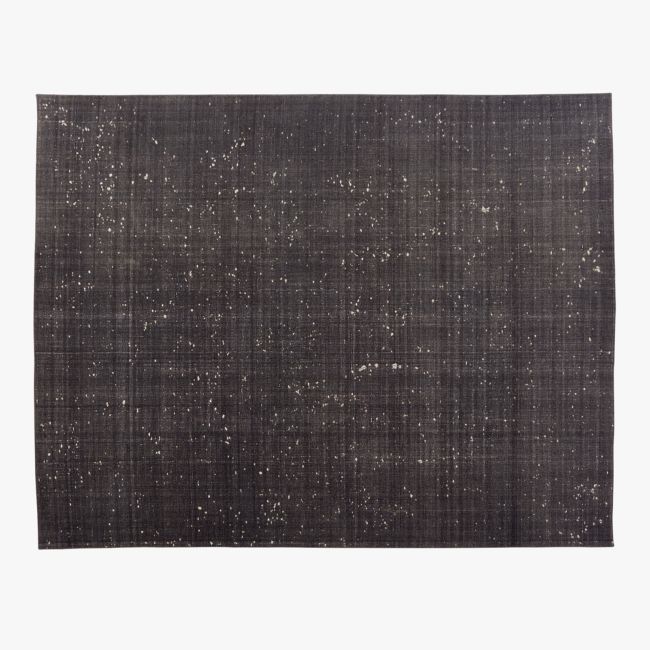 Online Designer Living Room Avi Handloomed Grey Speckled Rug 8'x10'