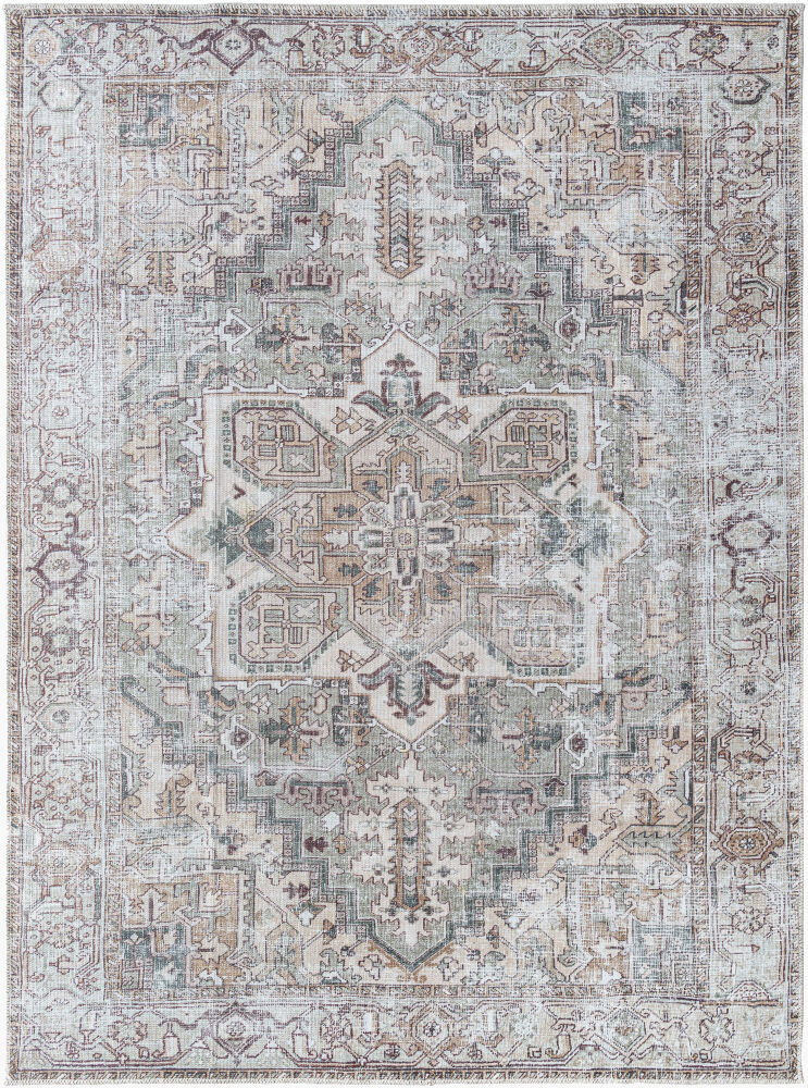 Embrace Machine Woven Rug, by Surya, 1'3.75" length x 1'3.75" width