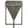Bertrand Shagreen Accent Table, Side & End Table by Uttermost, 18.25" width x 25.25" height x 18.25" depth thumbnail 6