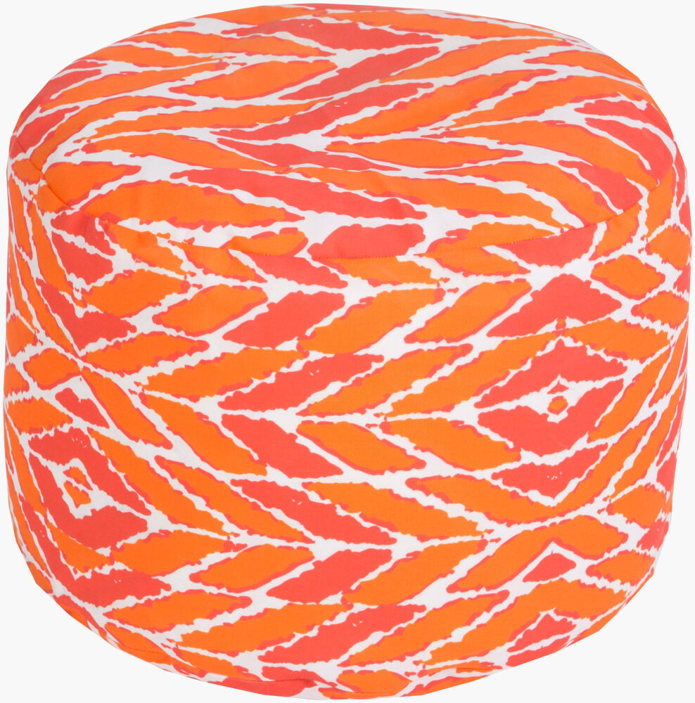 Rain Pouf, Ottoman by Surya, 20" width x 13" height