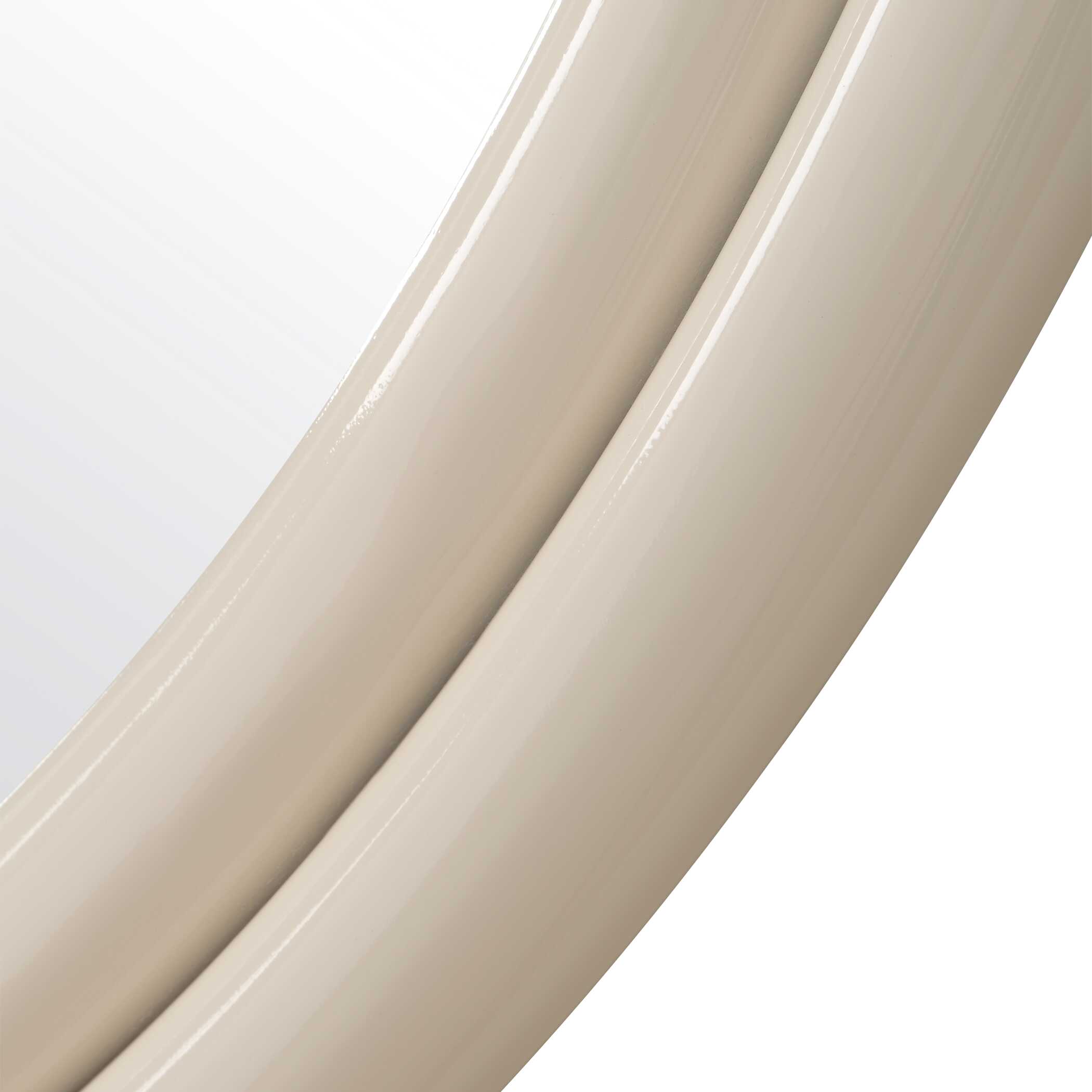 Florian Warm White Round Mirror, by Uttermost, 38.5" width x 38.5" height x 2" depth View 6