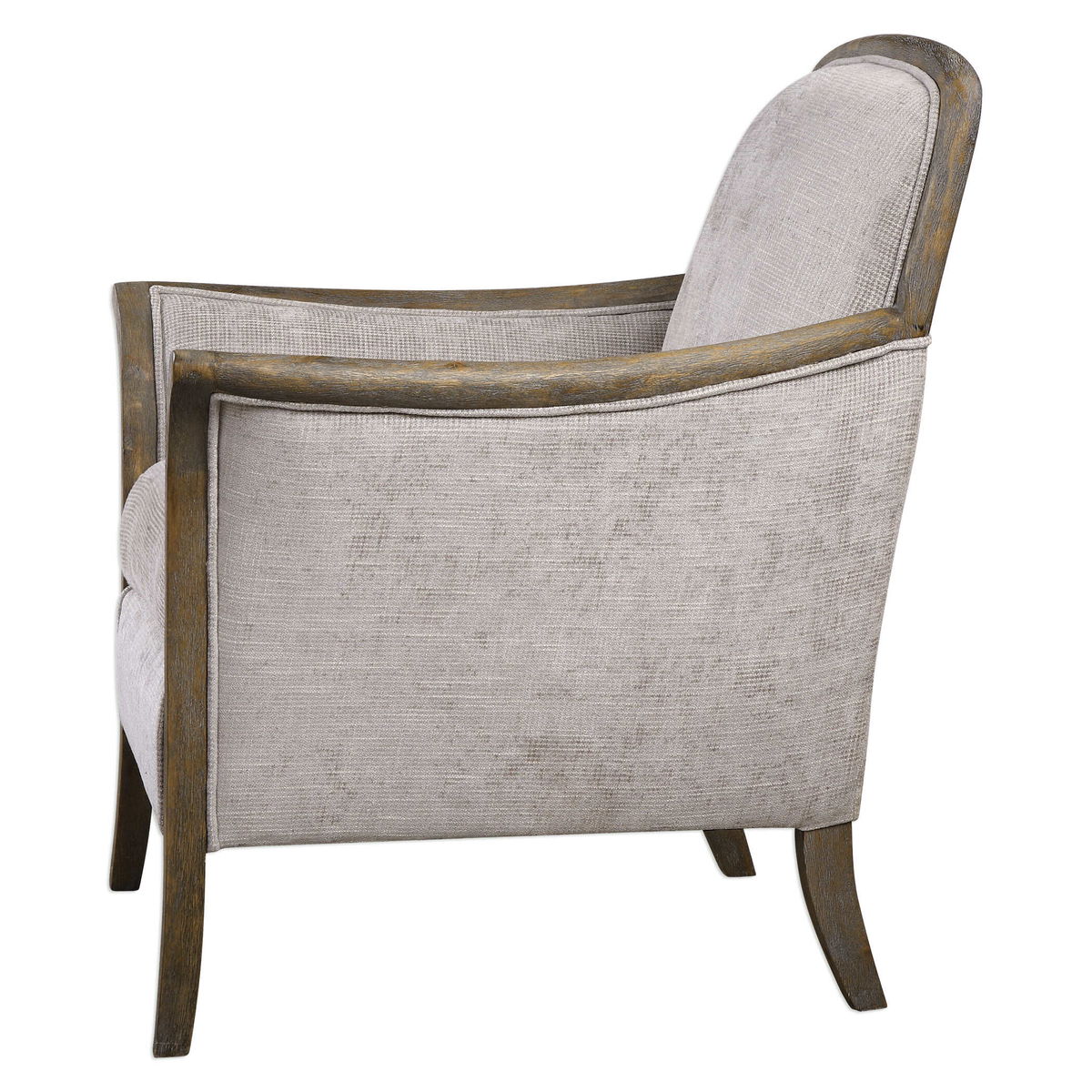 Brittoney Taupe Armchair, Accent Chair by Uttermost, 32" width x 35" height x 30.5" depth View 4