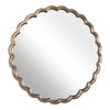 Cerrito Antique Brass Round Mirror 4 Cerrito Antique Brass Round Mirror thumbnail 4