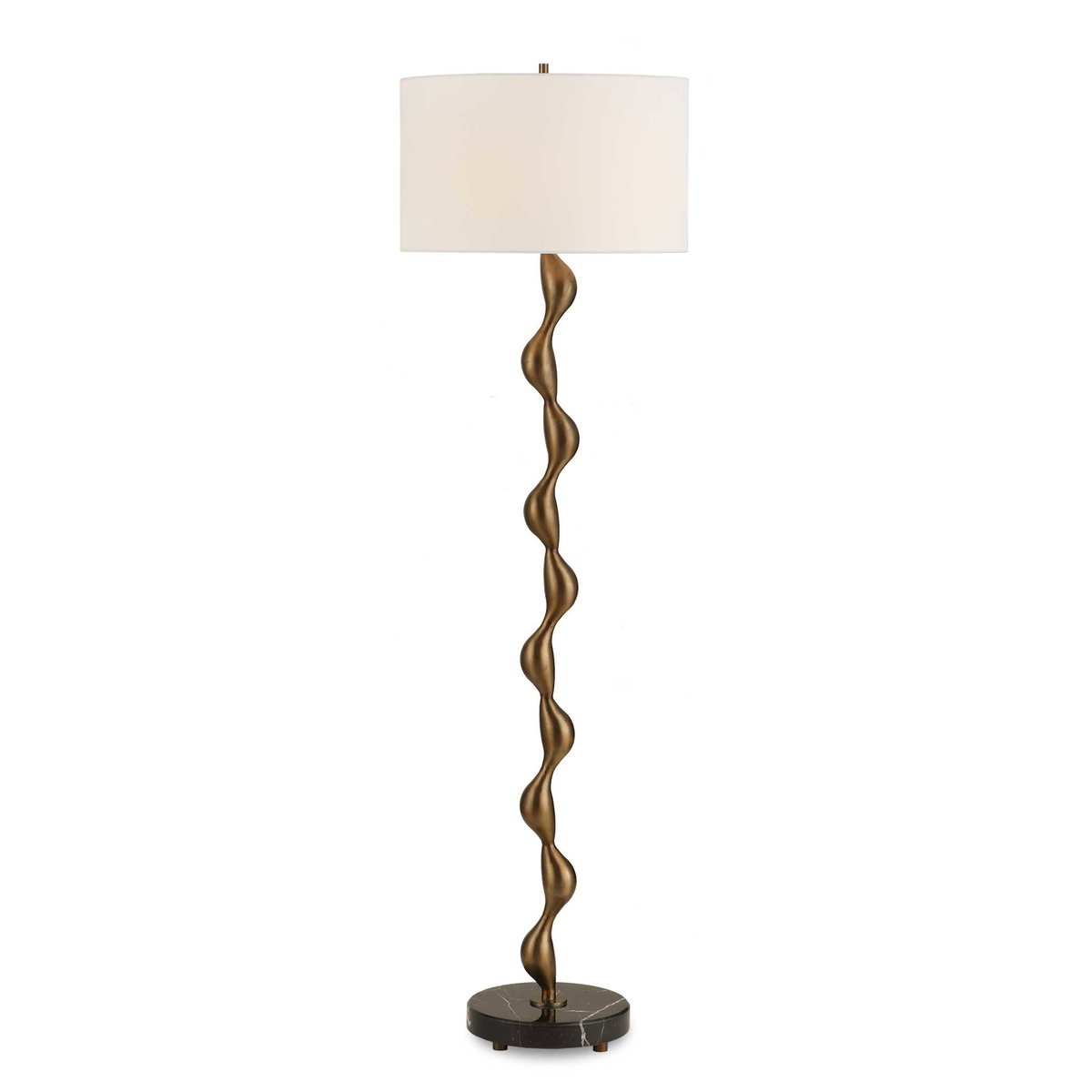 Remolino Bronze Floor Lamp, by Uttermost, 19" width x 65" height x 19" depth View 1