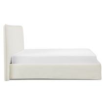 Online Designer Bedroom Saba Queen Slipcover Bed  Boulevard White