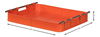 Safari Leather Tray, Orangeade, Decor by Sarreid, 19" length x 15" width x 2" height thumbnail 13