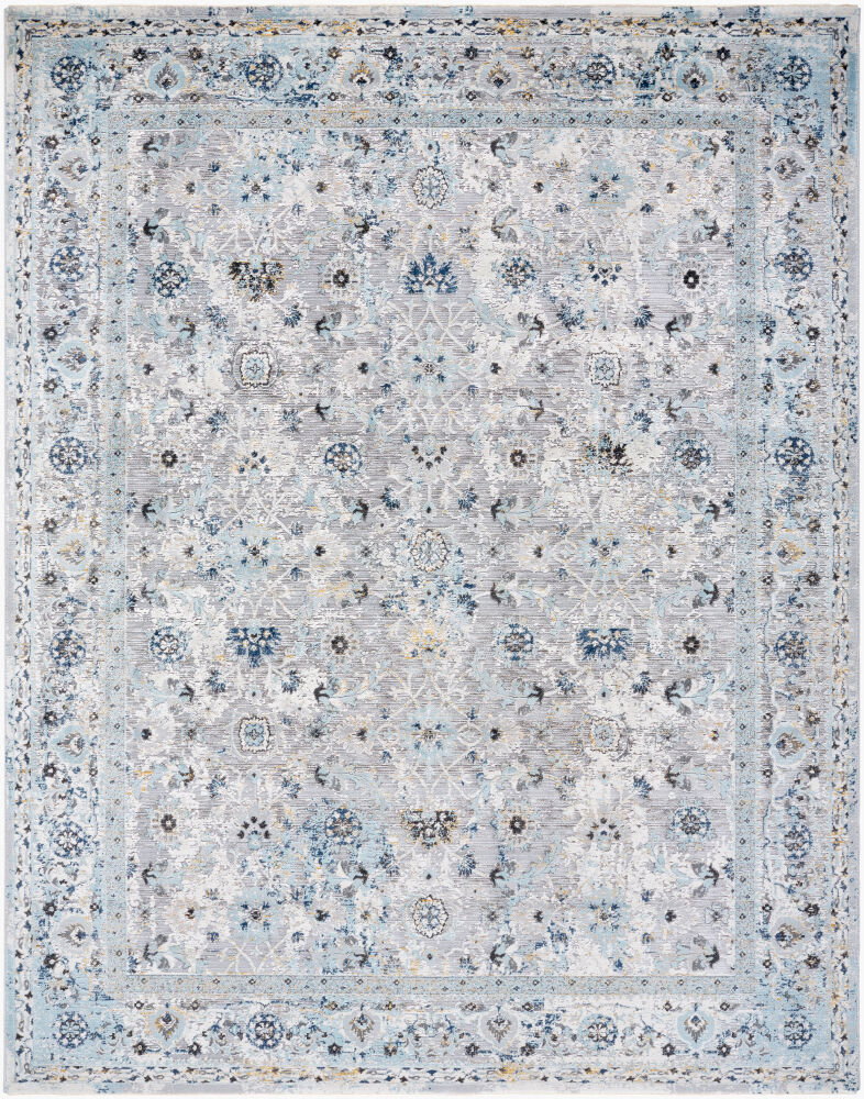 Hassler Machine Woven Rug, by Surya, 1'3.75" length x 1'3.75" width