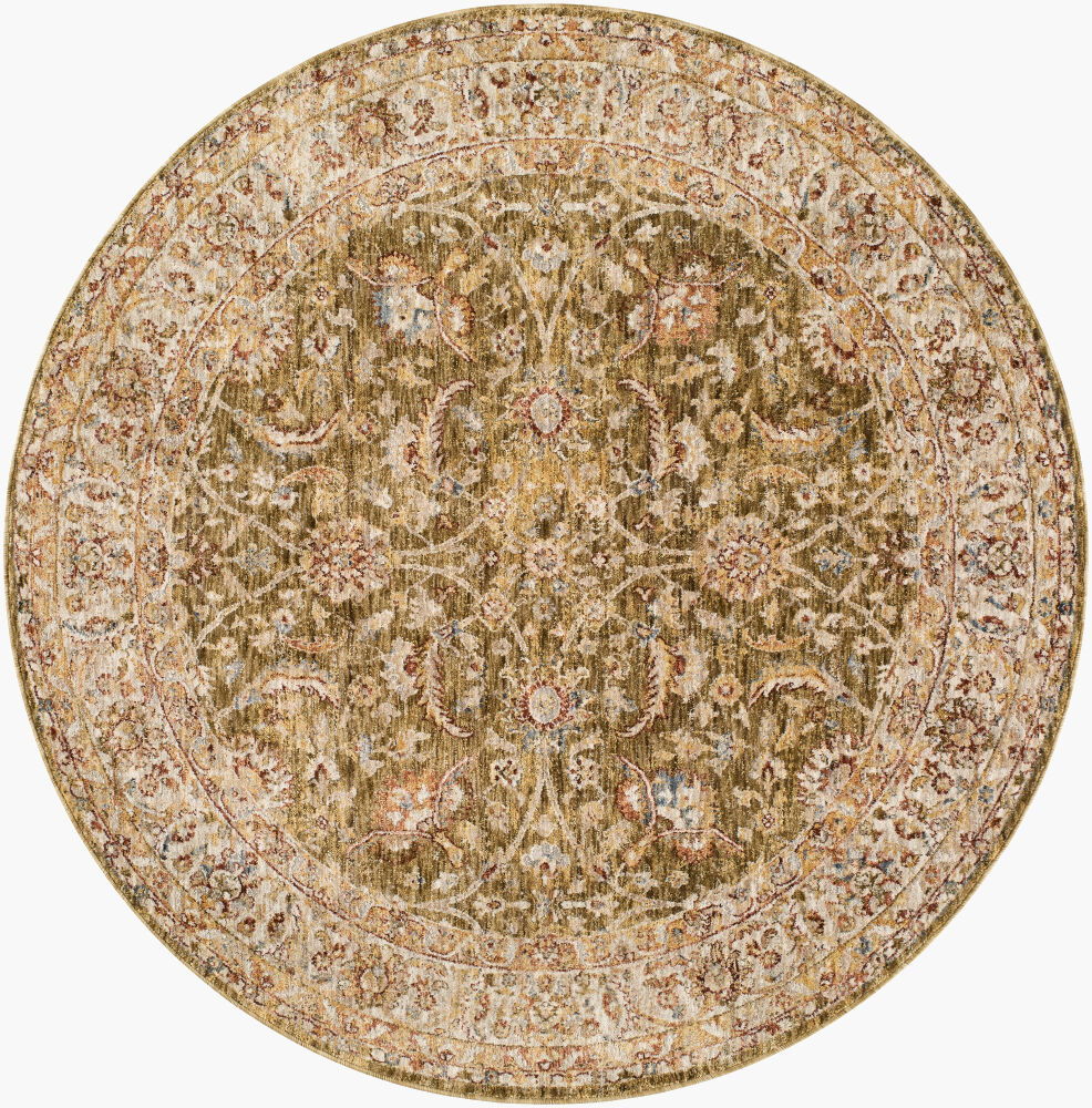 Mona Lisa Machine Woven Rug, by Surya, 5'2.99" length x 5'2.99" width