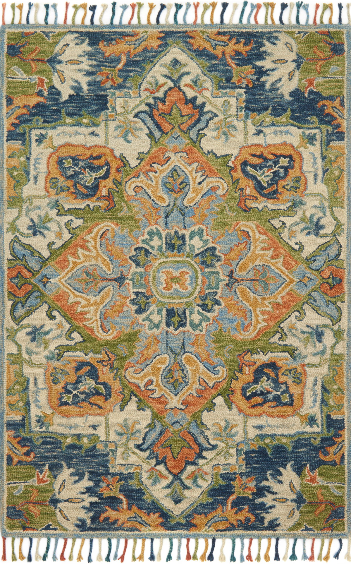 Loloi Zharah Rug, 5' length x 7'6" width View 1