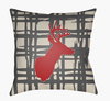 Deer Accent Pillow, Decorative Pillow by Surya, 20" length x 20" width thumbnail