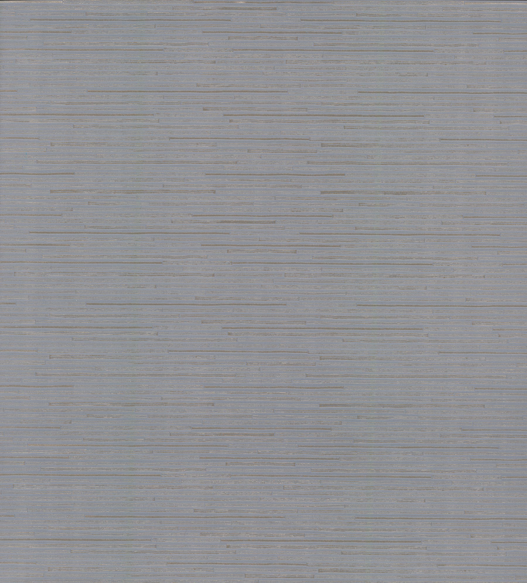 Ribbon Bamboo Blue & Silver Metallic Wallpaper large image 