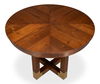 Chelsea Jupe Dining Table, by Sarreid, 55" length x 55" width x 30" height thumbnail 3