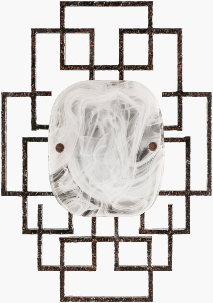 Bellmore Wall Sconce, by Surya, 4" length x 10" width x 15" height