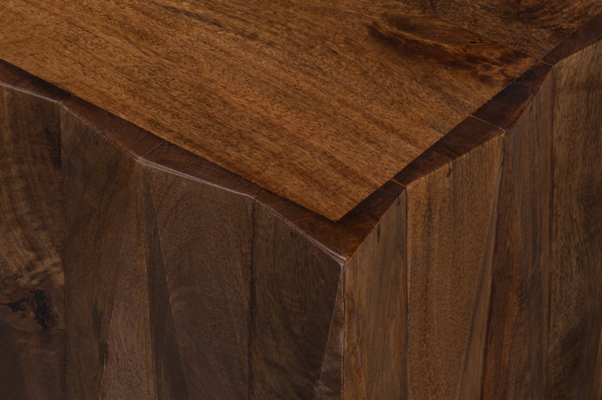 Denali Rectangle Cocktail Table, by Sarreid, 2'8" length x 4'6" width x 1'6" height View 7