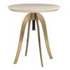 Alice Oak Adjustable Accent Table, Side & End Table by Uttermost, 20" width x 26" height x 20" depth thumbnail 1