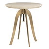 Alice Oak Adjustable Accent Table, Side & End Table by Uttermost, 20" width x 26" height x 20" depth thumbnail 1