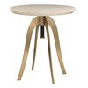 Alice Oak Adjustable Accent Table thumbnail 0