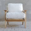 Laid Back Sheepskin Accent Chair, by Uttermost, 29.6" width x 27.25" height x 34.25" depth thumbnail 2
