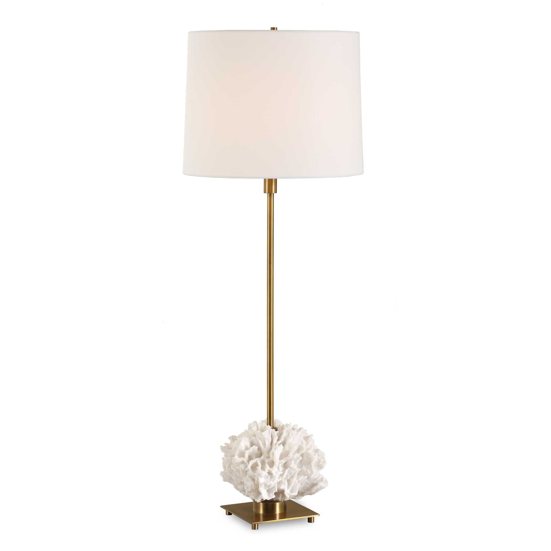 Caronia Coral Buffet Lamp, by Uttermost, 13" width x 35.5" height x 13" depth View 1