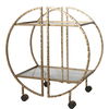 Zelina Gold Bar Cart thumbnail 4