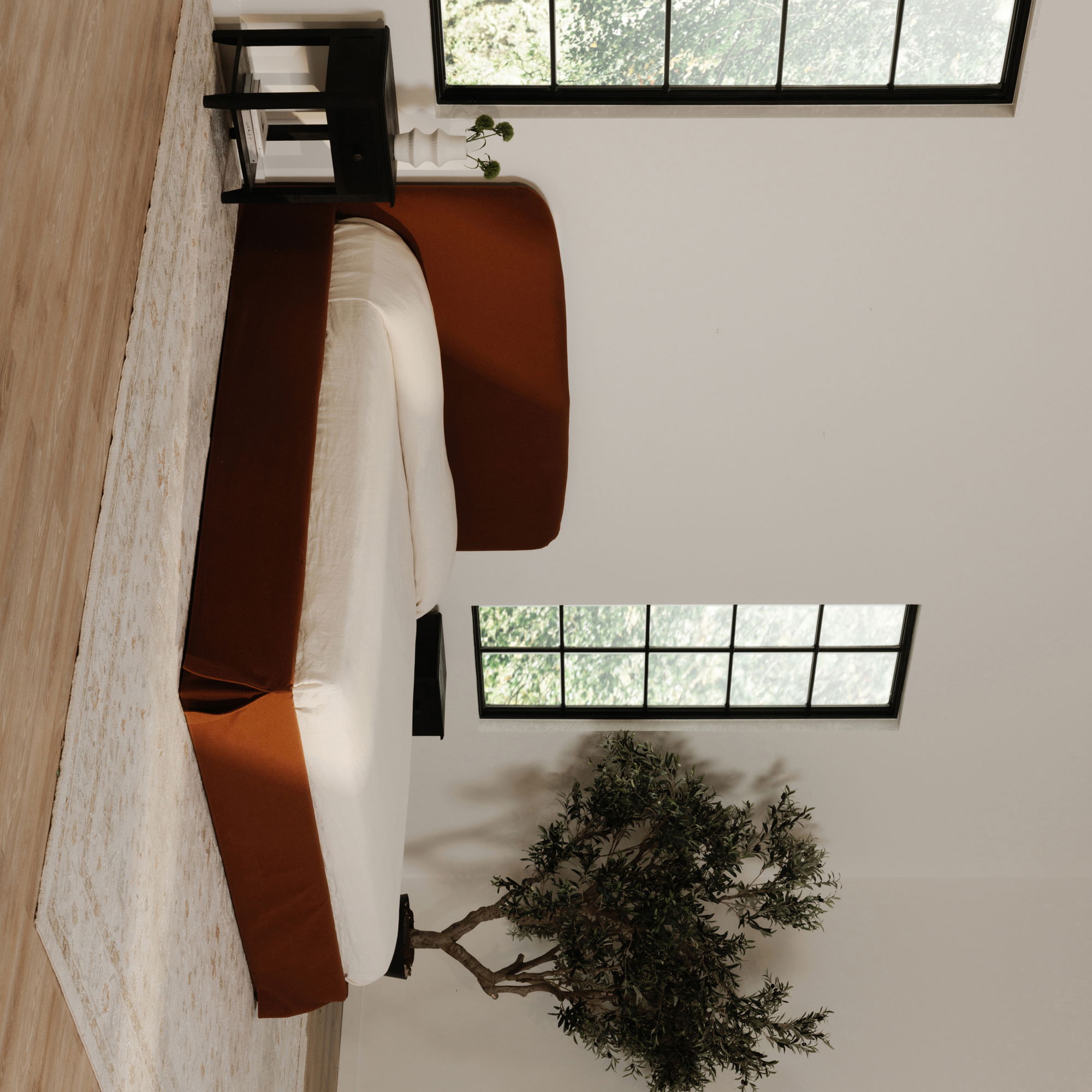 Corrine Nightstand Antique Black, by Moe's Home, 19" width x 23" height x 14" depth View 11