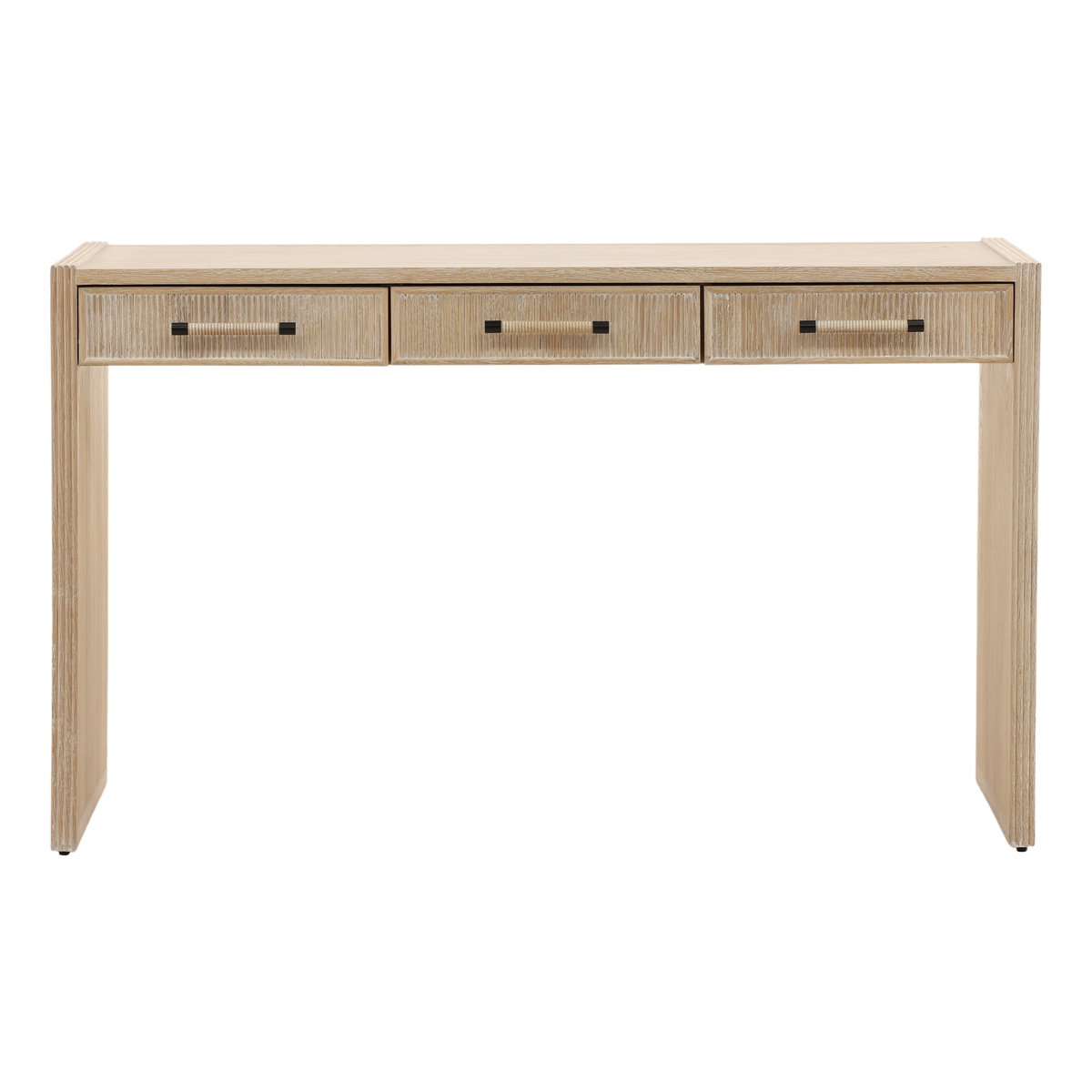 Isla Desk Light Natural, by Dovetail, 50" width x 30" height x 20" depth View 2
