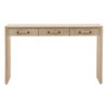 Isla Desk Light Natural, by Dovetail, 50" width x 30.25" height x 20" depth thumbnail 2