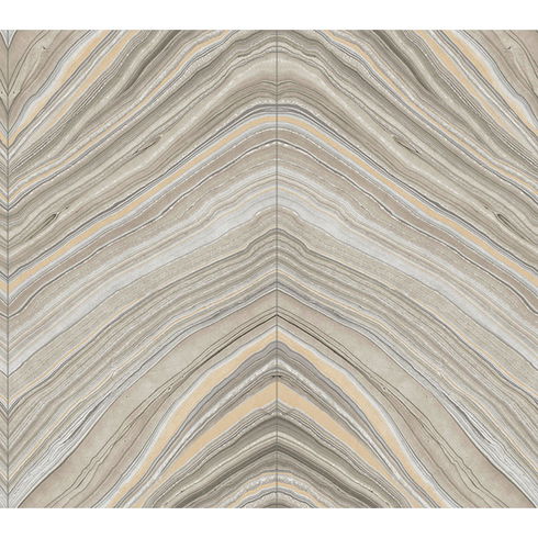 Onyx Strata Taupe Wallpaper
