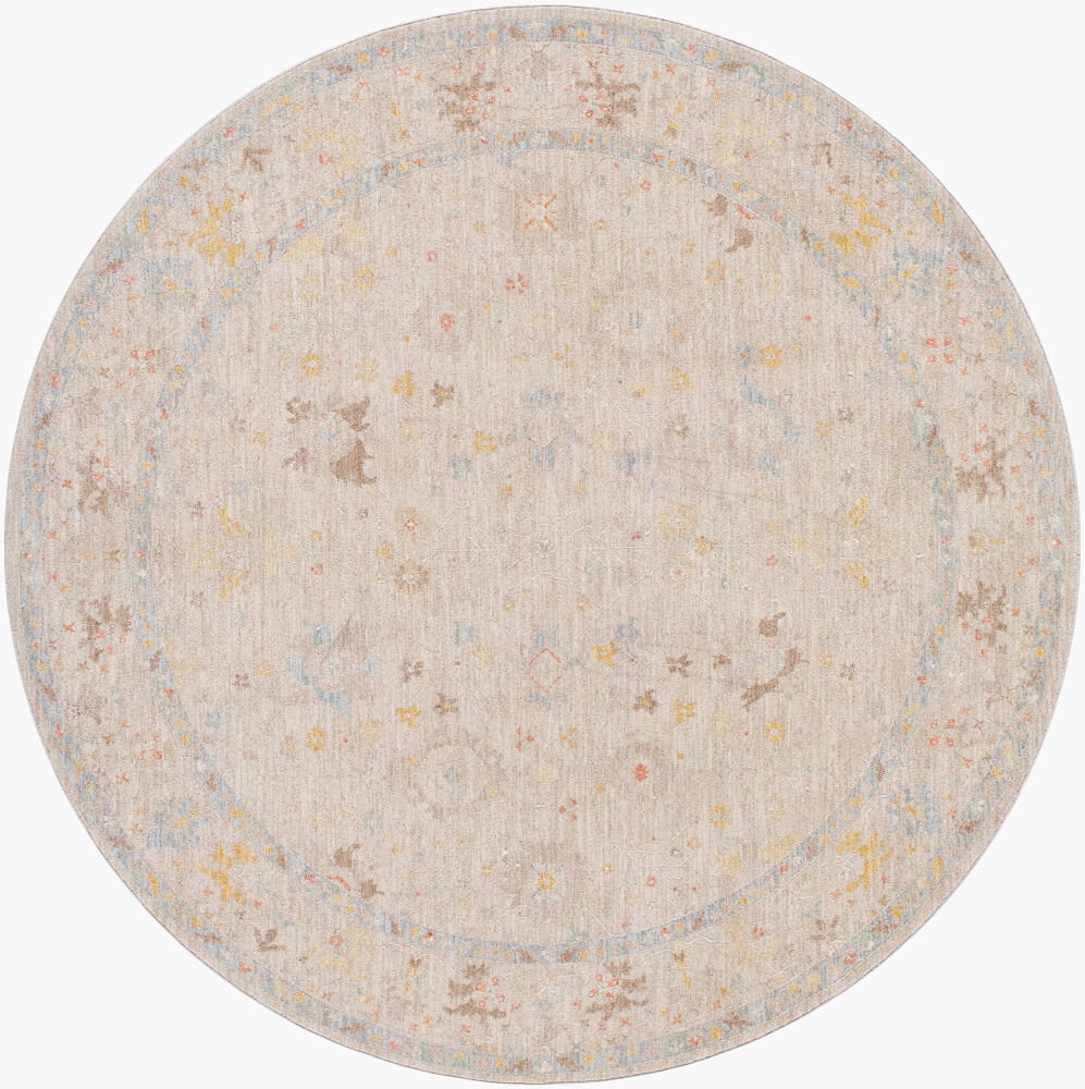 Avant Garde Machine Woven Rug, by Surya, 6'6.74" length x 6'6.74" width