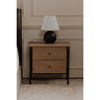 Rene Nightstand Brown, by Moe's Home, 26" width x 24" height x 19" depth thumbnail 9