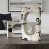 Nouveau White Coral Stone Sculpture, Figurines & Statue by Uttermost, 8" width x 15" height x 3.5" depth thumbnail 2