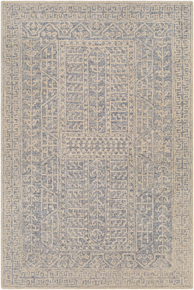 Granada Handmade Rug, by Surya, 9' length x 6' width