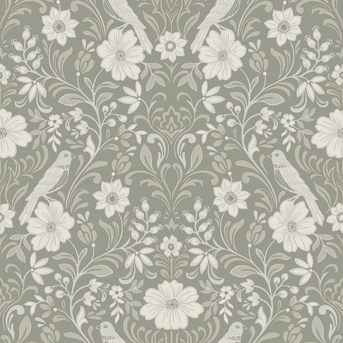Colette Grey Wallpaper