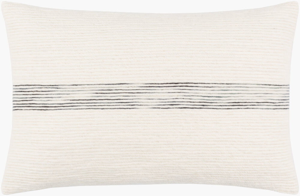 Carine Lumbar Pillow, Decorative Pillow by Surya, 14" length x 22" width
