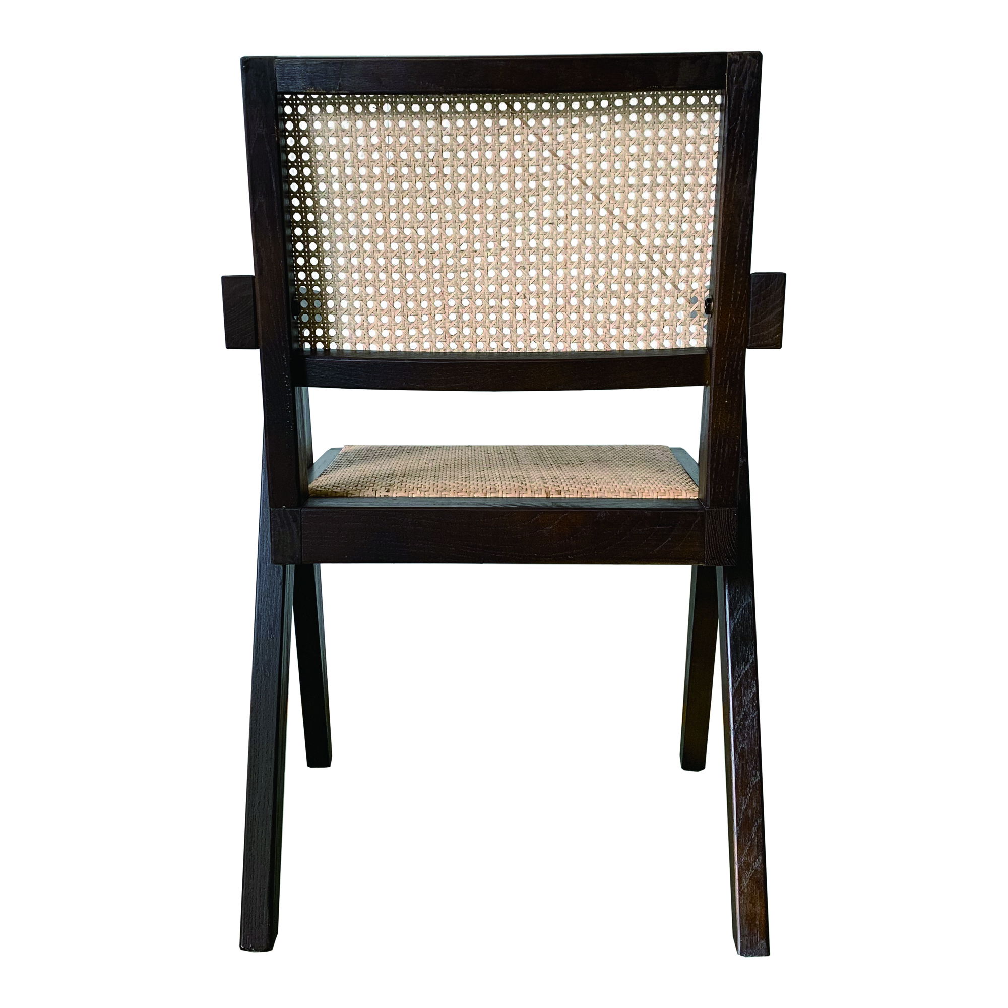 Takashi Chair Dark Brown - Set Of Two, Dining Chair by Moe's Home, 20" width x 33" height x 20" depth View 6