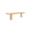 Anders Dining Bench Small Natural, Benche by Moe's Home, 67" width x 18" height x 16" depth thumbnail 1