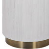 Ruse Whitewashed Table Lamp, by Uttermost, 1'4" width x 2'6" height x 1'4" depth thumbnail 7