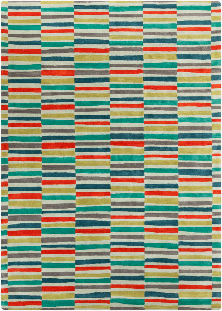 Young Life Handmade Rug, by Surya, 8' length x 2'6" width