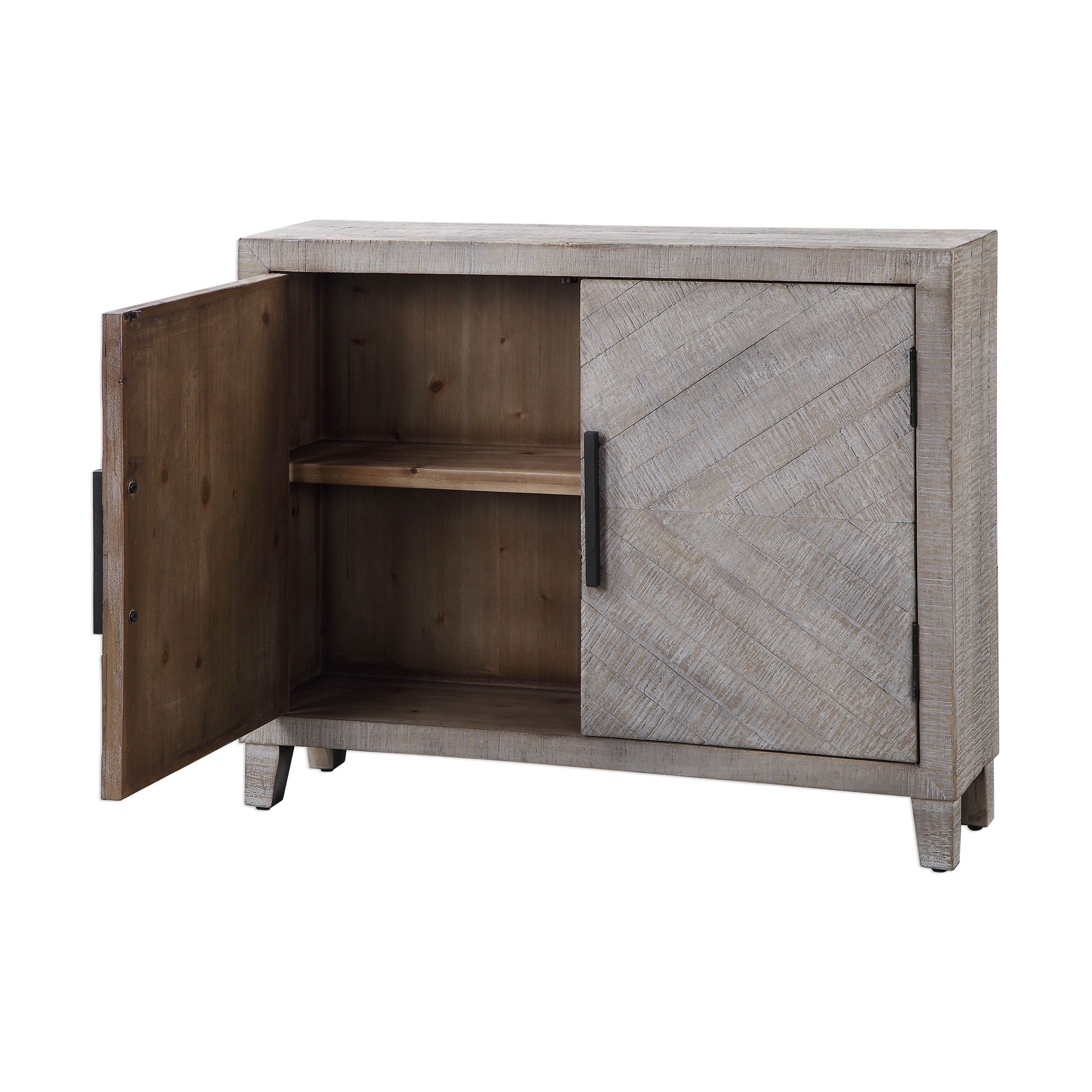 Adalind White Washed Accent Cabinet large image 