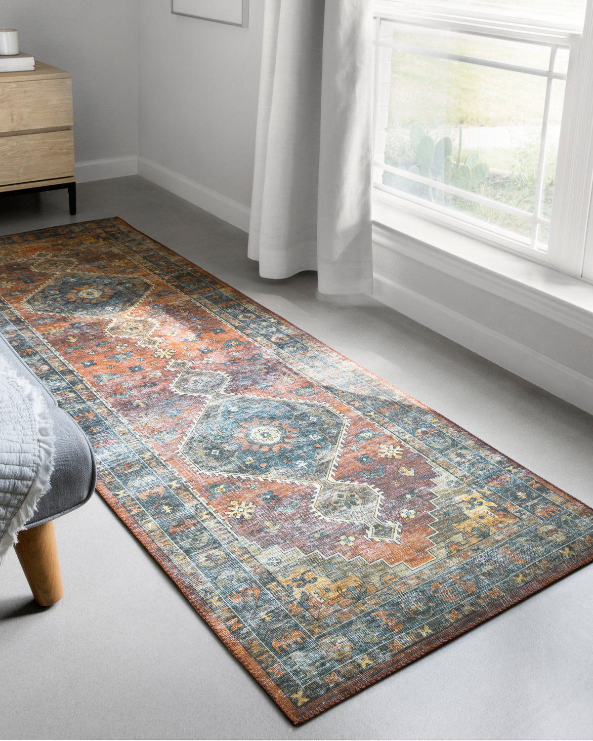Loloi Skye Rug, 1'6" length x 1'6" width View 3