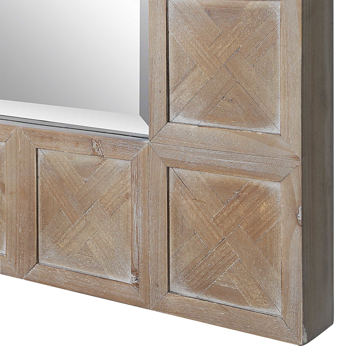 Ranahan Rustic Farmhouse Mirror, by Uttermost, 42" width x 72" height x 2" depth View 6