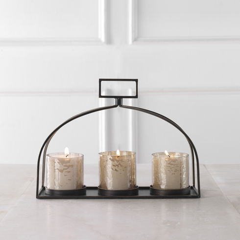 Riad Triple Candleholder
