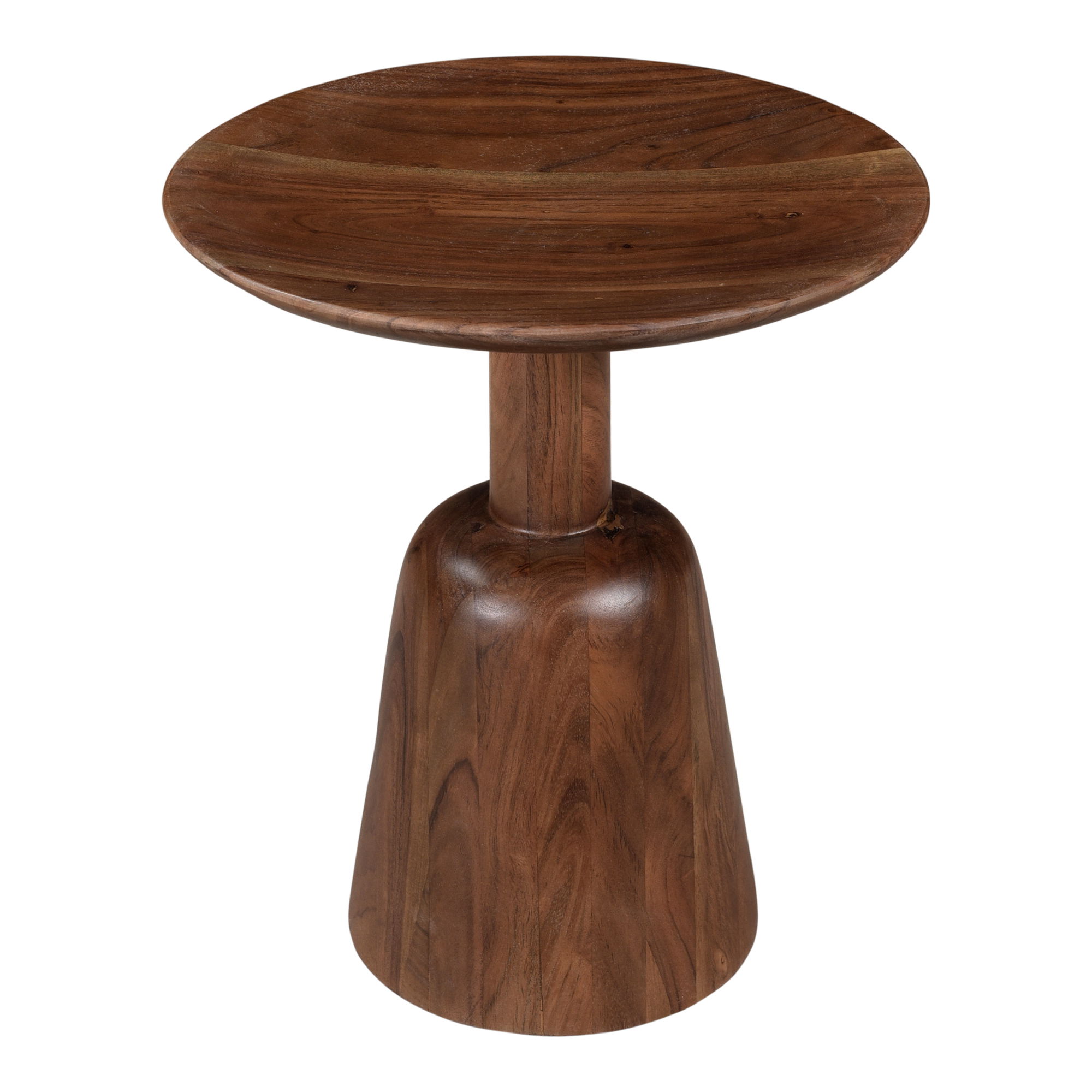 Nels End Table Dark Brown, Side & End Table by Moe's Home, 16" width x 18" height x 16" depth View 2